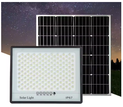 Holofote de LED com Energia Solar MTX-2 WE – Iluminação Eficiente e Sustentável para Ambientes Externos
