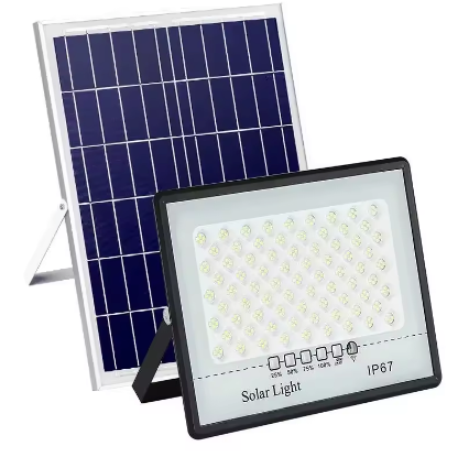 Holofote de LED com Energia Solar MTX-2 WE – Iluminação Eficiente e Sustentável para Ambientes Externos