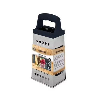Ralador 4 Faces 8" SL0225 Preto – Versatilidade, Eficiência e Durabilidade para sua Rotina Culinária