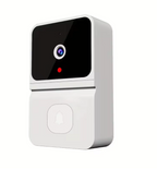 Campainha de Vídeo Inteligente Wi-Fi com Visão Noturna e App Premium Branco– Segurança, Conectividade e Praticidade na Palma da Sua Mão