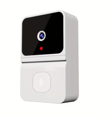 Campainha de Vídeo Inteligente Wi-Fi com Visão Noturna e App Premium Branco– Segurança, Conectividade e Praticidade na Palma da Sua Mão