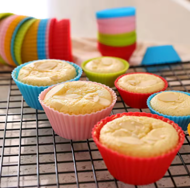 Forma de Silicone para Cupcake/Muffin – Praticidade e Diversão na Sua Cozinha