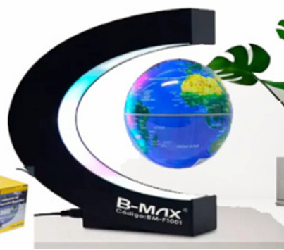 Globo Terrestre Magnético com Iluminação LED – Tecnologia, Estilo e Fascínio em um Só Produto