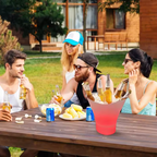 Balde de Gelo com Caixa de Som Bluetooth SOM-0230 – Gelo, Música e Iluminação em um Só Produto