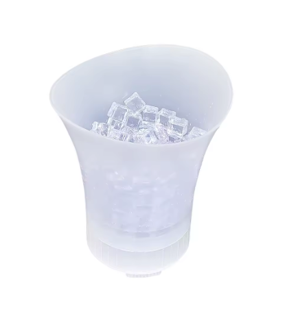 Balde de Gelo com Caixa de Som Bluetooth SOM-0230 – Gelo, Música e Iluminação em um Só Produto
