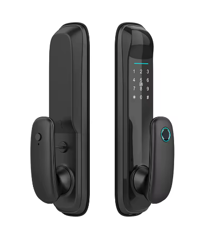 Fechadura Eletrônica Digital H6 com Biometria, Wi-Fi Tuya e Suporte em Português – Segurança Inteligente e Conectada na Palma da Mão