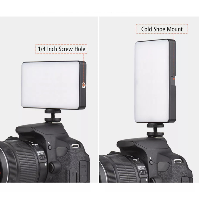 Luz LED Selfie Profissional W140 – Potência, Versatilidade e Criatividade em um Só Dispositivo