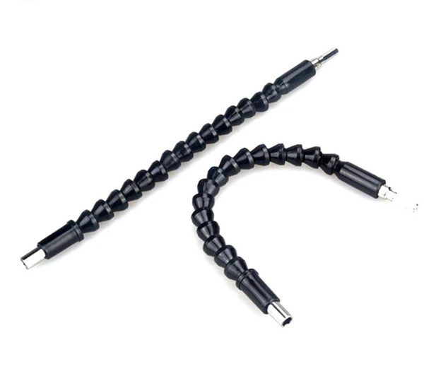 Eixo Flexível Adaptador Universal Realmote 295mm – Para Parafusadeiras e Furadeiras Elétricas
