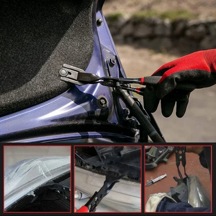 Alicate de Remoção de Clipes Profissional | Remova Fixadores com Precisão e Sem Danos