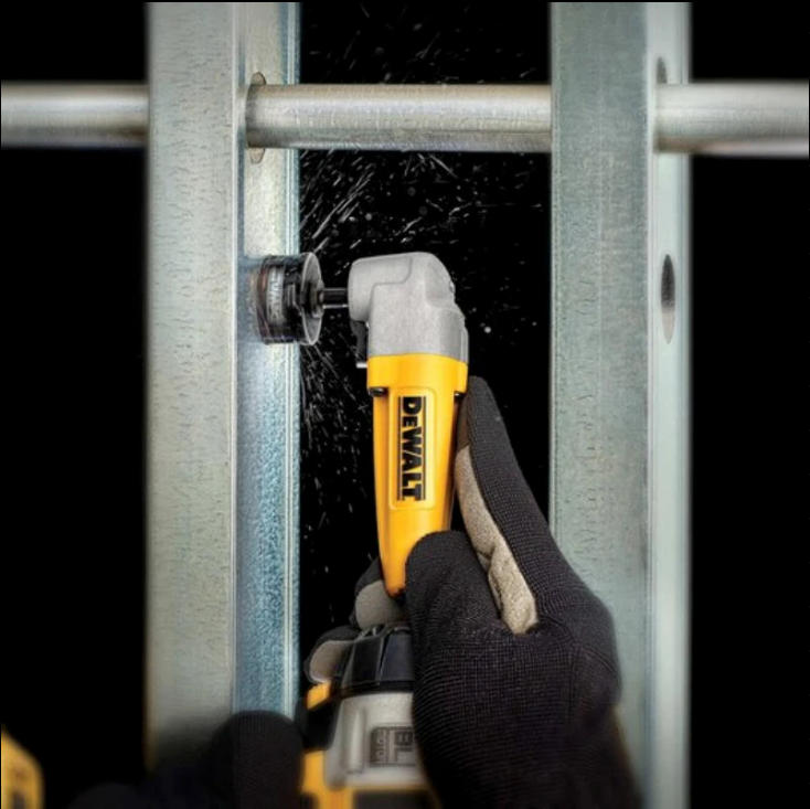 Adaptador de Ângulo Reto DEWALT Maxfit DT71517T-QZ – Precisão em Locais de Difícil Acesso