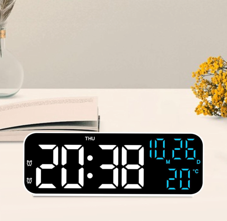 Relógio Despertador Digital com Display LED – Modernidade, Funcionalidade e Estilo na Sua Rotina