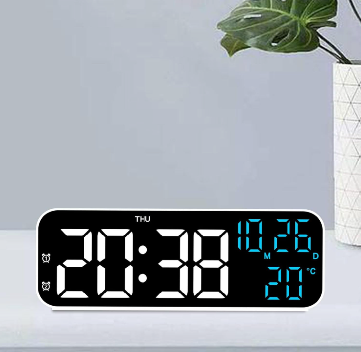 Relógio Despertador Digital com Display LED – Modernidade, Funcionalidade e Estilo na Sua Rotina