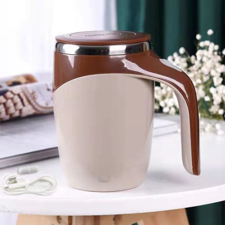 Caneca Térmica Mixer de Inox – Mistura Automática para sua Bebida Perfeita