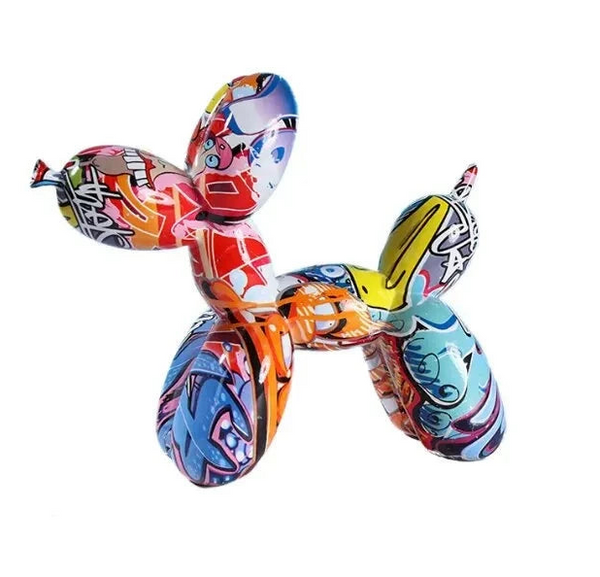 Escultura Decorativa Pet – Cachorro Graffiti Dog Balloon