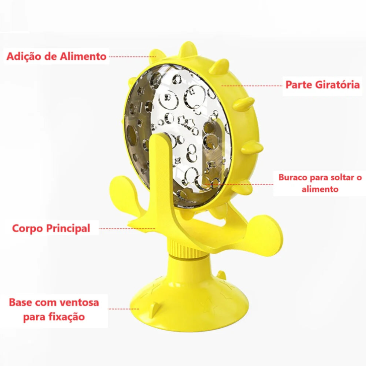 Brinquedo Interativo para Cães e Gatos – Diversão Inteligente e Saudável
