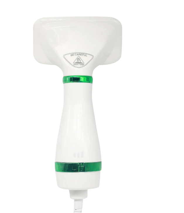 Escova Secadora Pet 2 em 1 – Seca, Desembaraça e Remove Pelos com Conforto e Praticidade