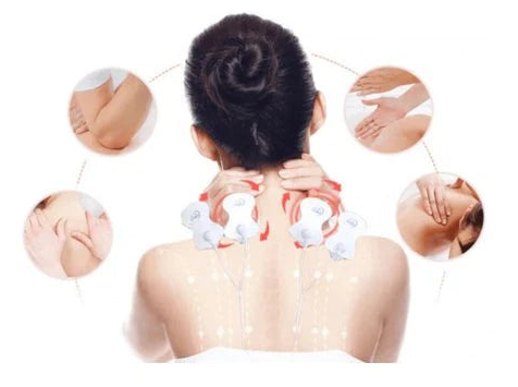 Massageador Digital de Fisioterapia Portátil – Alívio Profundo Onde e Quando Quiser
