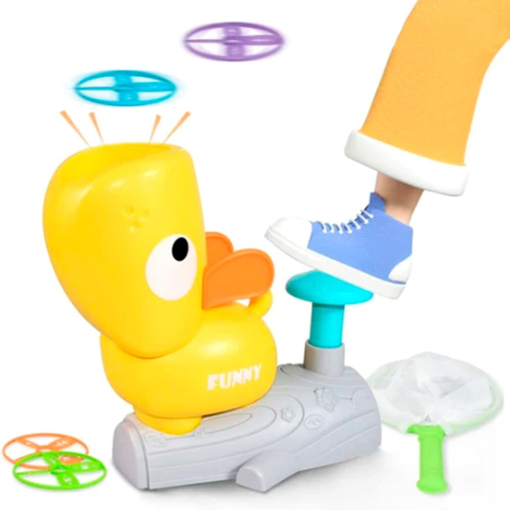 Pato Lançador de Discos – Diversão Garantida com Um Toque de Criatividade