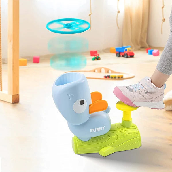 Pato Lançador de Discos – Diversão Garantida com Um Toque de Criatividade