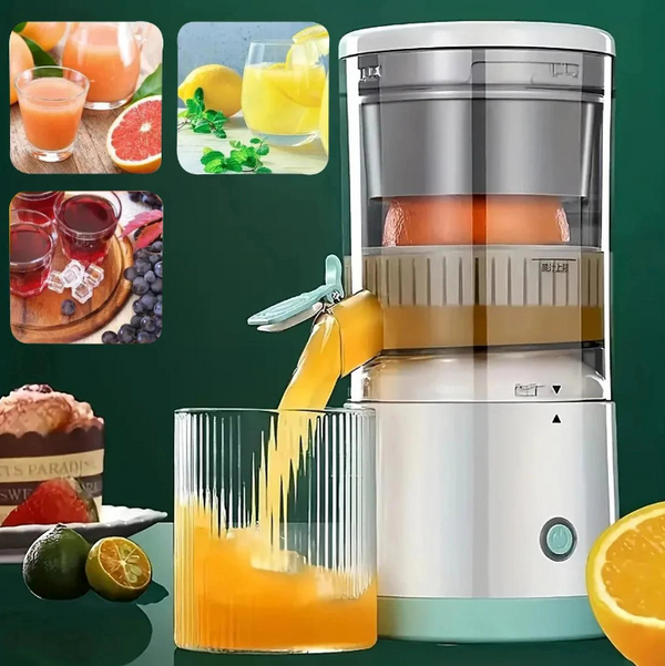 Espremedor de Frutas Elétrico Portátil – Sucos Frescos Onde e Quando Você Quiser