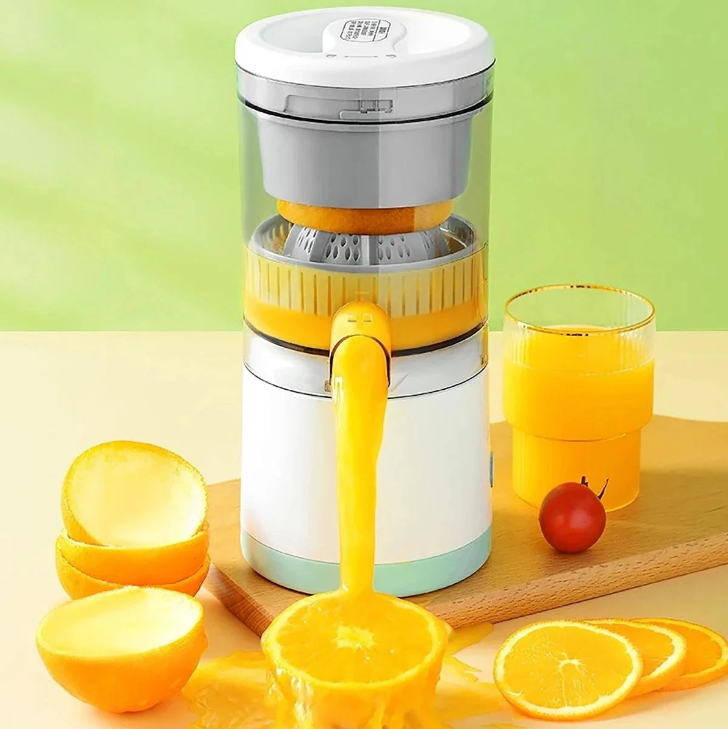 Espremedor de Frutas Elétrico Portátil – Sucos Frescos Onde e Quando Você Quiser