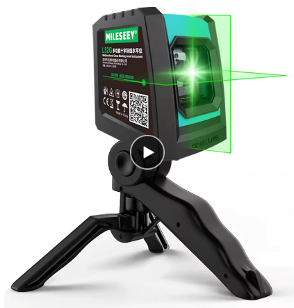 Nível Laser 2 Linhas MiLESEEY L52R / L52G / L62 – Precisão Profissional para Projetos de Alto Nível