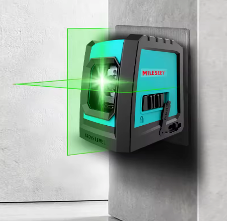 Nível Laser 2 Linhas MiLESEEY L52R / L52G / L62 – Precisão Profissional para Projetos de Alto Nível