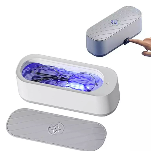 Limpador Ultrassônico Portátil Multiuso – Limpeza Profunda, Silenciosa e Tecnológica em Minutos