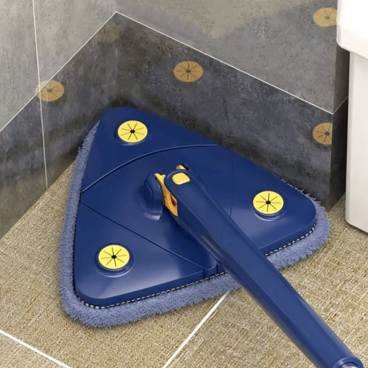 Esfregão Mop Triangular 360° – Limpeza Inteligente em Cada Canto da Sua Casa