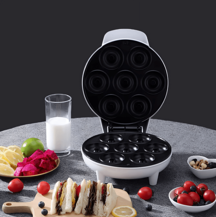 Máquina de Donuts Branco – Faça Mini Delícias em Casa com Facilidade e Diversão