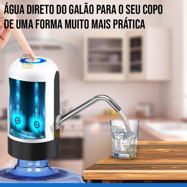 Bomba Elétrica Recarregável para Galão de Água – Praticidade e Higiene em Cada Gole