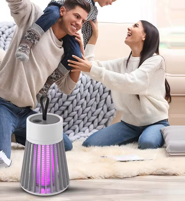 Luminária Abajur Mata Mosquito UV – Proteção, Estilo e Tecnologia em um Só Produto