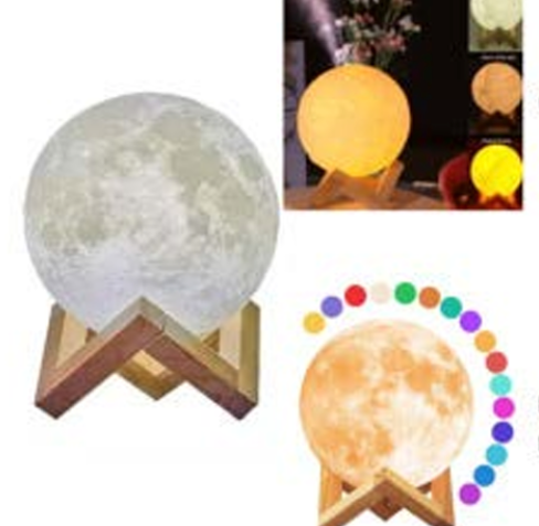 Luminária de Lua – Um Toque Celestial na Sua Decoração