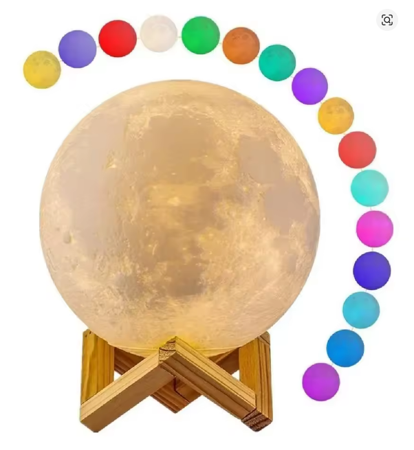 Luminária de Lua – Um Toque Celestial na Sua Decoração