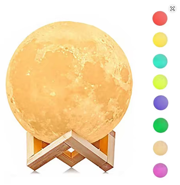 Luminária de Lua – Um Toque Celestial na Sua Decoração