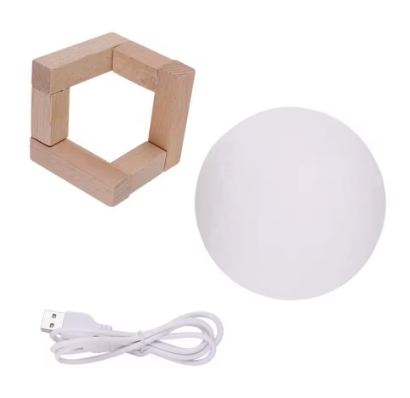 Luminária de Lua – Um Toque Celestial na Sua Decoração