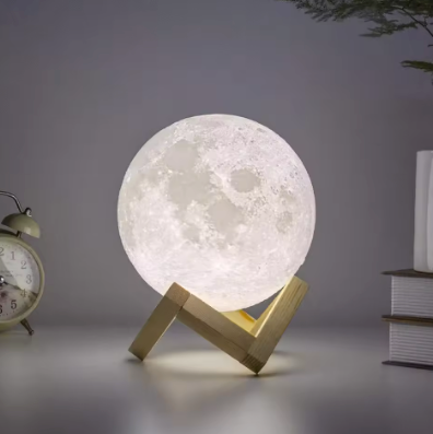 Luminária de Lua – Um Toque Celestial na Sua Decoração