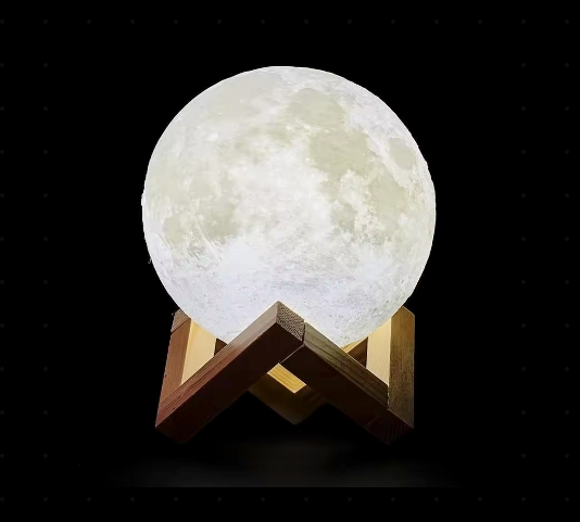 Luminária de Lua – Um Toque Celestial na Sua Decoração