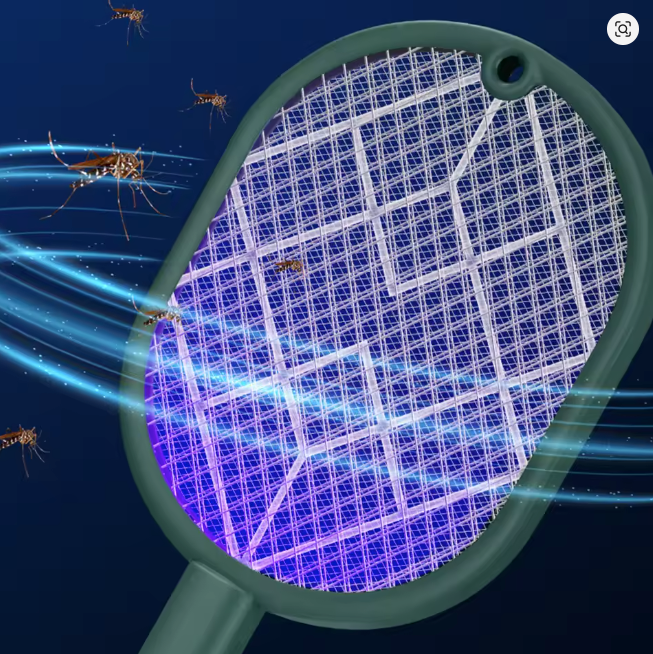 Raquete Mata Mosquito com Íons de Atração – Tecnologia e Eficiência Contra os Insetos