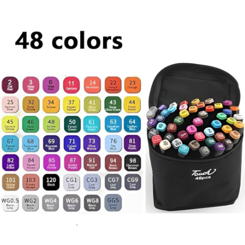 Kit Livro de Colorir URSO BOB (Azul) + 48 Canetas | Criatividade Sem Limites