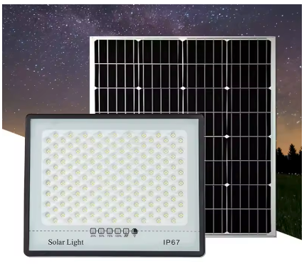 Holofote de LED com Energia Solar MTX-3 WE – Iluminação Eficiente e Sustentável para Ambientes Externos