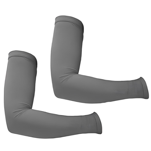 Manguito de Proteção Solar UV BX-7206 Cinza – Conforto e Segurança para Seus Braços ao Ar Livre