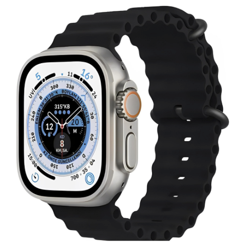 Smartwatch GS9 Ultra Mini 41mm – Preto com 2 Pulseiras Exclusivas