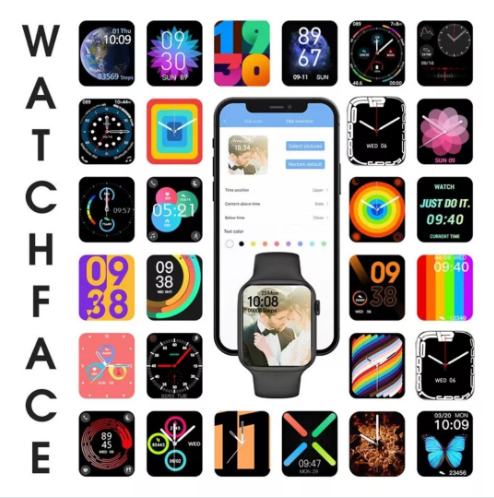 Smartwatch S8 Pro Series 8 Azul – Tecnologia, Estilo e Saúde no Seu Pulso