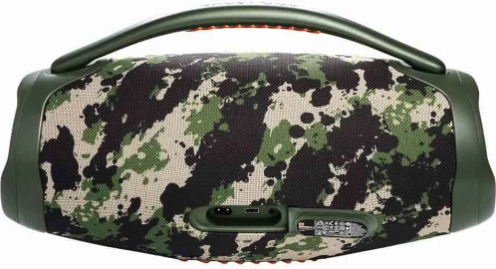 Caixa de Som Boom 3 Bluetooth Camuflada – Potência, Conectividade e Liberdade Musical