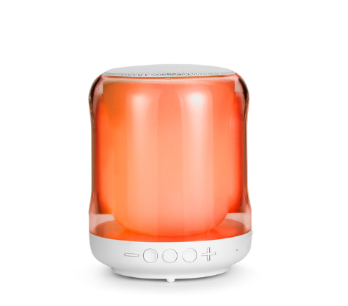 Caixa de Som Bluetooth Aura LED RGB SOM-0503 – Potência, Estilo e Liberdade em um Só Produto