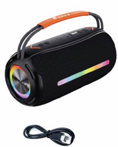 Caixa de Som Bluetooth Boombox360 – Potência, Estilo e Liberdade Sonora