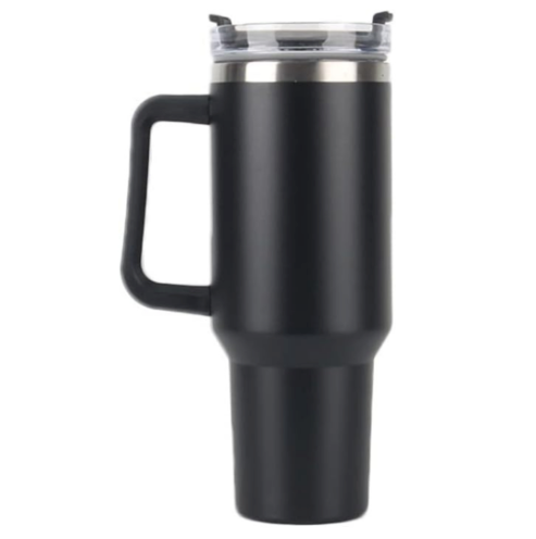 Copo Térmico Quencher 1200ml com Alça e Canudo Preto – Bebidas Sempre na Temperatura Perfeita, Onde Você Estiver