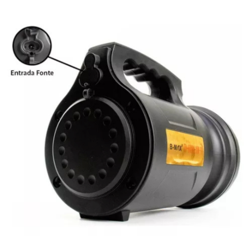 Lanterna LED Holofote Recarregável TD-6000A – Iluminação Profissional para Aventuras Extremas