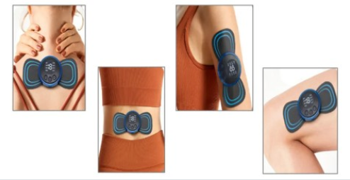 Mini Massageador Elétrico BM-F996 - 2 Unidades – Seu Momento de Relaxamento, Onde e Quando Quiser